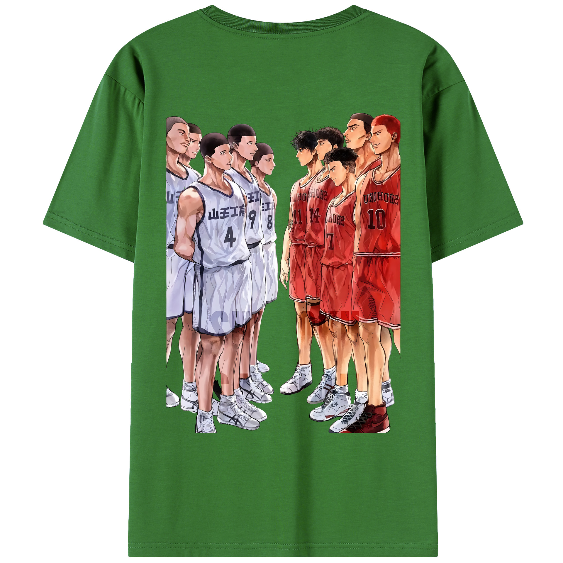 （画像用） SLAM DUNK／スラムダンク レディース半袖Tシャツ(バックプリント)